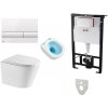Alca Alcadrain (Alcaplast) Set 5v1 Sadromodul AM101/1120 + tlačítko M1710 + izolácia M91 + WC OVALE BASSO TORNÁDO