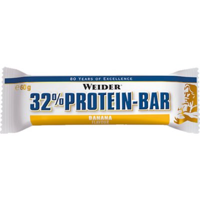32% Protein Bar, proteínová tyčinka, 60 g, Weider - Banán