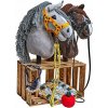 Rustikálna STAJŇA pre hobby horse – 2 stanovištia