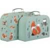 A Little Lovely Company Sada dvoch kufríkov Kamaráti z lesa