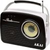 Rádio Akai, 9204487 | APR-11B BLACK, v retro stylu