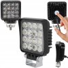 PRACOVNÁ LAMPA S VYPÍNAČOM 16XLED 12V 24V 1600LM HALOGÉNOVÝ REFLEKTOR