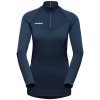Mammut Trift Half Zip Longsleeve Wmn marine Veľkosť: M