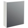 Zrkadlová skrinka s osvetlením Jungborn QUATTRO / SEDICI / NOVE 60 x 20 x 70 cm biela matná