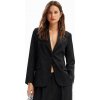 Dámské sako DESIGUAL 24WWEW75 2000 AME HAMBURGO 2000 BLACK velikost XS