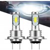 2X AUTOŽIAROVKA LED H7 12V 300% VIAC SVETLA 6000K 4000LM