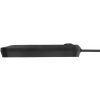 MCN Napájacia lišta Maclean, 3-zásuvkový predlžovací kábel + 3xUSB, 110-240 V AC 50/60 Hz, 2,1 A max. 2500 W, 1,5 m, čierna, MCE394 B