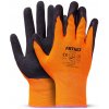 Ochranné rukavice polyesterové, potiahnuté latexovou penou, veľkosť 11, trieda 2132X – AMiO-04642