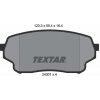 Sada brzdových platničiek kotúčovej brzdy TEXTAR 2430101