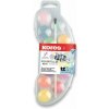 Vodové farby Kores Akuarellas Mini - 12 pastelových farieb, priemer 25 mm
