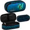 Jednokomorový peračník AstraBAG Blue Pixel AC6 - školské puzdro, 503026038