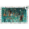 Djeco Vyhľadávací puzzle- lesný orchester