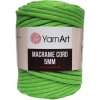 YarnArt Macrame Cord 5 MM Neónovo zelená 802