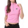 Tričko Vans Studio SS Polo fuchsia pink S