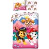 Halantex · Bavlnené posteľné obliečky Tlapková patrola v horách - Paw Patrol - 100% bavlna - 70 x 90 cm + 140 x 200 cm