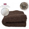 DRYBED Premium Vet Bed Senior 30 mm hnedý 75 x 50 cm