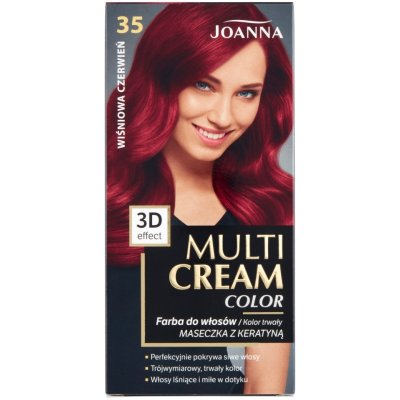 Joanna Multi Cream 35 Cherry Red
