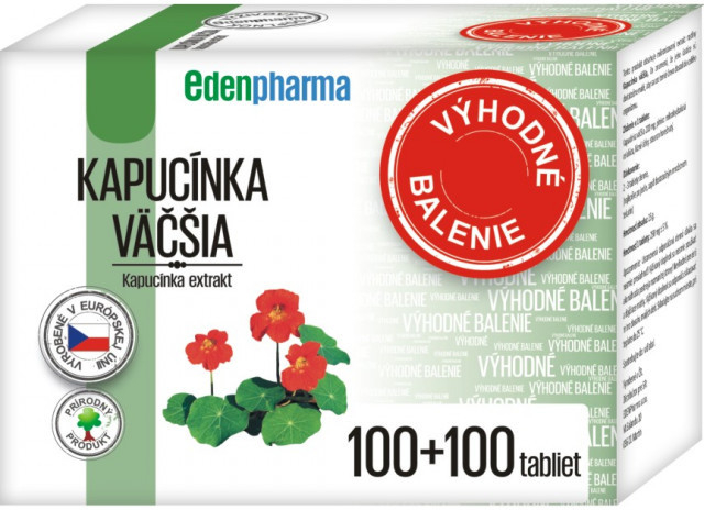 Edenpharma Kapucínka väčšia 100+100 tabliet