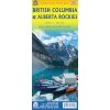 mapa British Columbia & Alberta Rockies 1:750 t.