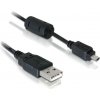 Delock kabel USB 2.0 k fotoaparátům Nikon 8pin UC-E6 USB 1,83m 82414