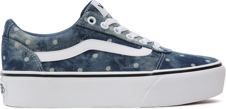 Vans WM Ward Platform (Denim Dots) moonlight blue/white modrá