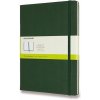Moleskine Zápisník tvrdé dosky B5 čistý tmavo zelený