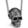 Prívesok z chirurgickej ocele Mexická lebka Muertes - BEZ ŘETÍZKU (pouze přívěsek)