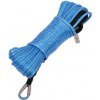 Syntetické lano s očnicí 5 mm (DYNEEMA) 20 m, modré