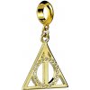 Harry Potter Striebro Dary smrti pozlátené klipsom