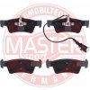 Sada brzdových platničiek kotúčovej brzdy MASTER-SPORT GERMANY 13046072472N-SET-MS