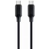 Gembird CC-USB2-CMCM100-1.5M USB-C (M) na USB-C (M), 100W, PD, 1,5m, černý