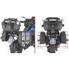 PLO5143MK trubkový nosič PL ONE-FIT pre BMW R 1300 GS (24) pre bočné kufre MONOKEY