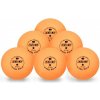 Sedco Míčky na stolný tenis for TRAINING 1* CELL FREE 6ks - oranžová