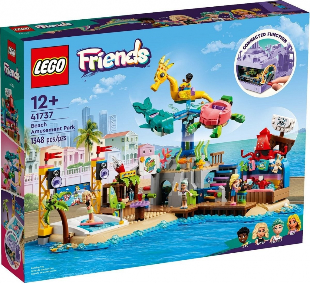 LEGO® Friends 41737 Zábavní park na pláži od 72,59 € - Heureka.sk