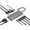 Canyon DS-16, Multiport Docking Station, 13 portov, 1xUSB-C 100W+3xUSB3.0+1xUSB2.0+2xHDMI+1xDisplay Port +1xRJ45+1xaudio CNS-TDS16