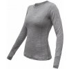 SENSOR MERINO BOLD dámske tričko s dlhým rukávom studená sivá Veľkosť: XL