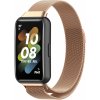 4wrist Milánsky ťah s magnetickým zapínaním pre Huawei Watch Band 7 - Rose Gold