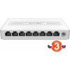 Tenda SM108 - 8x Multi-Gigabit 2.5G Ethernet Switch, 100/1000/2500 Mb/s, 40Gb/s, fanless