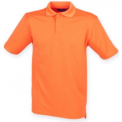 Henbury pánske funkčné polo tričko H475 bright orange