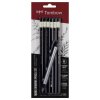 Tombow Tombow Kresliaca súprava ceruziek + guma (MONO-6PC-SET)