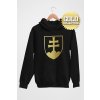 Mikina Slovensko GOLD COLLECTION - Muž - XXL - Čierna