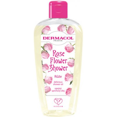 Dermacol - Sprchovací olej - ruža - 200 ml