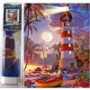 Norimpex Diamantové maľovanie Maják 30 x 40 cm