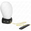 Kink - Necklace With Sponge Imitation Leather Strap Model 1 Adjustable 37-54 cm X 3 cm