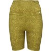 Dámske šortky Nike, ONE HR 7IN SHORT AOP žltá,hnedá XL