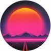 Wingman silikónový lietajúci tanier 80's Sunset