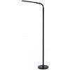 Lucide 36712/05/30 LED stojacia čítacia lampa Gilly 1x6W | 270 lm | 2700K - čierna, vypínač na kábli