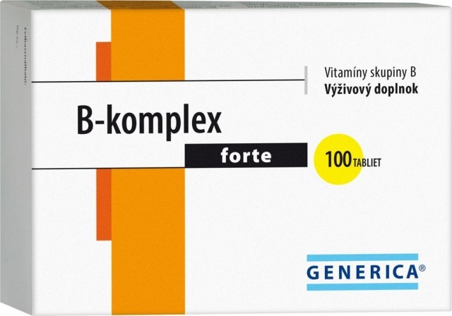 Generica B-Komplex Forte 100 tabliet