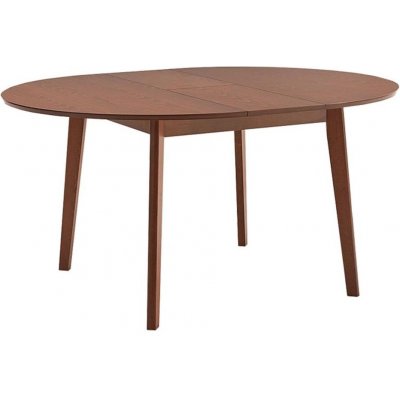 Tempo Kondela Jedálenský stôl, rozkladací, buk merlot, priemer 120 cm, ALTON