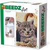 kreatívna sada BEEDZ Art – mačička zo zažehľovacích korálikov